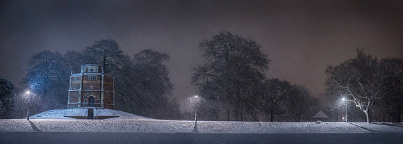The Red Mount during a snow storm 10in x 27in (approx size) £150 - 7 of 10 left